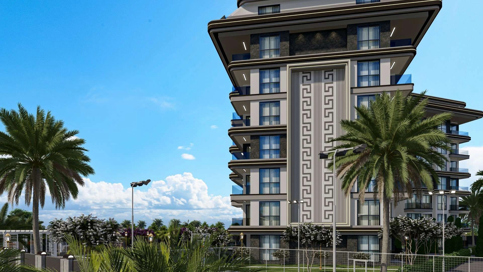 Комплекс у пляжа Газипаша Аланья