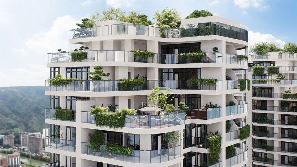 مجمع سكني فاخر في قلب تبليسي، جورجيا