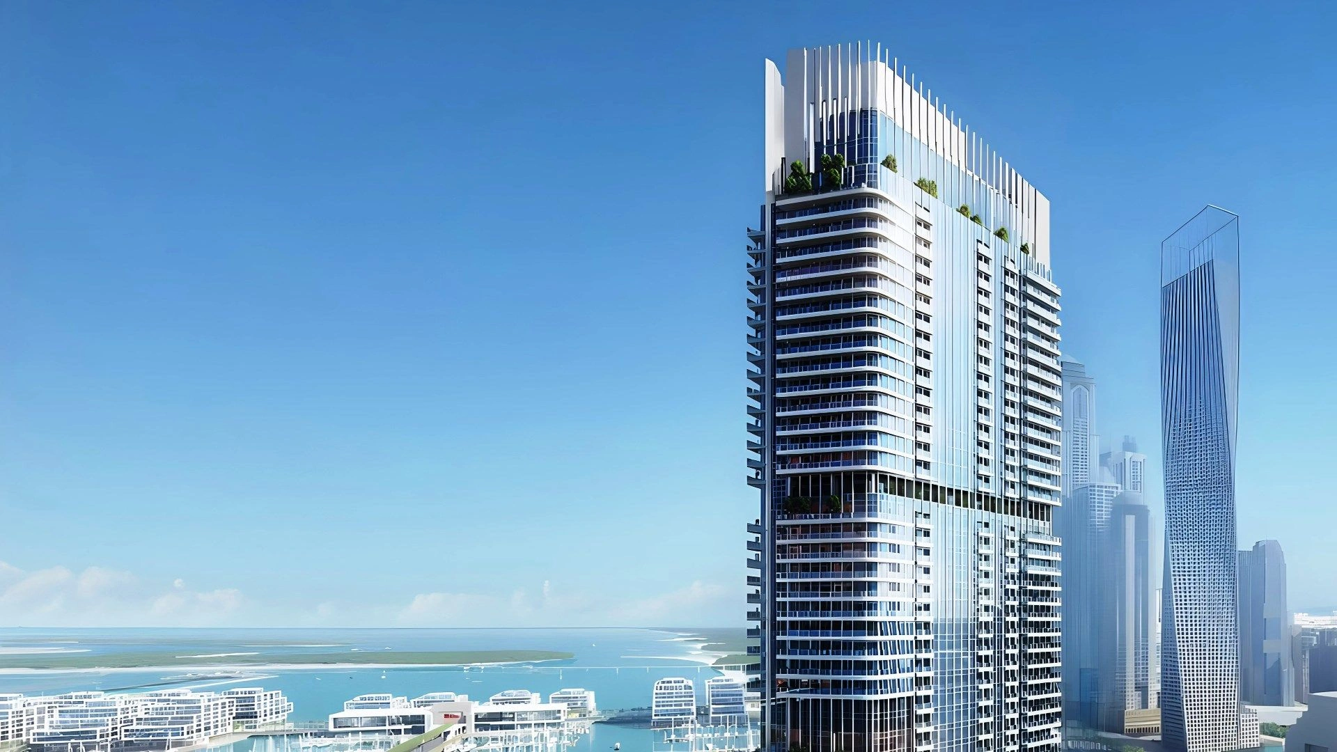 Elite residential complex on the shores of the Arabian Gulf