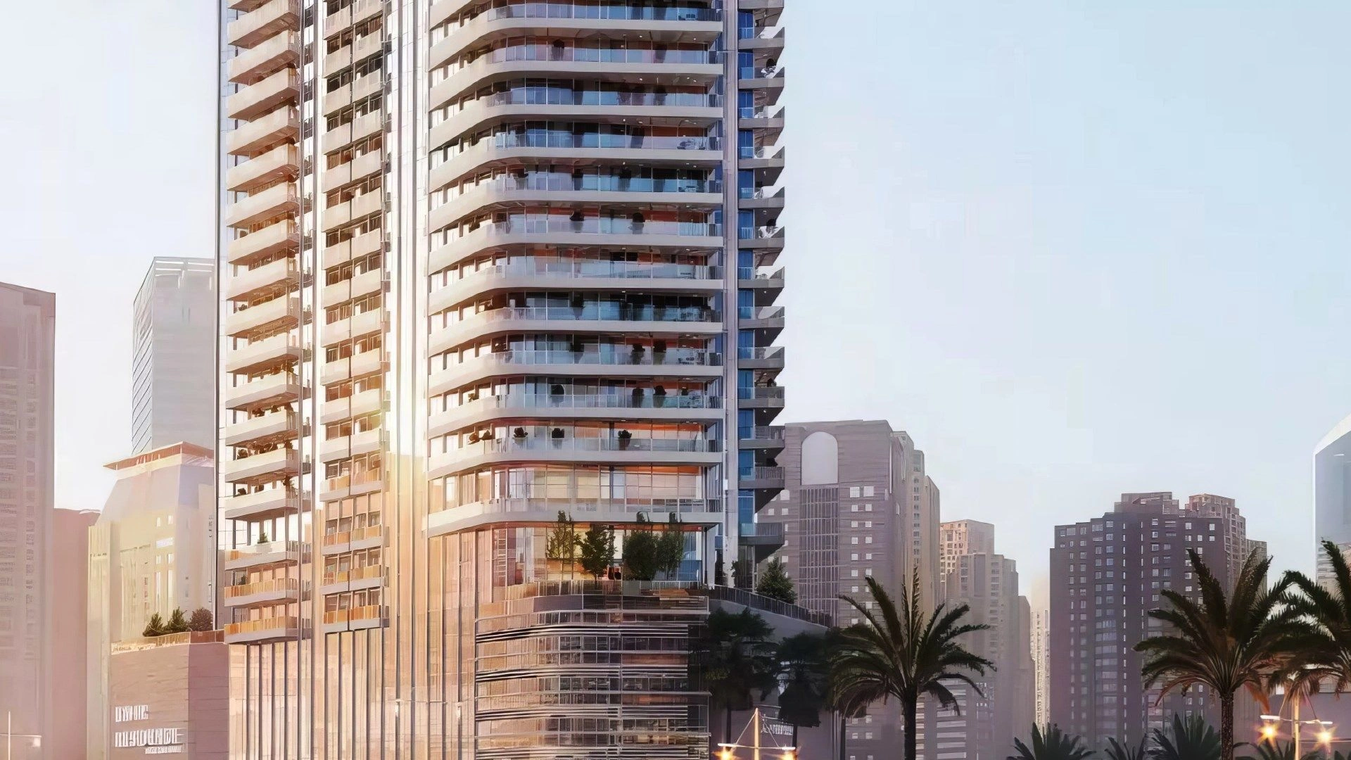 Elite residential complex on the shores of the Arabian Gulf