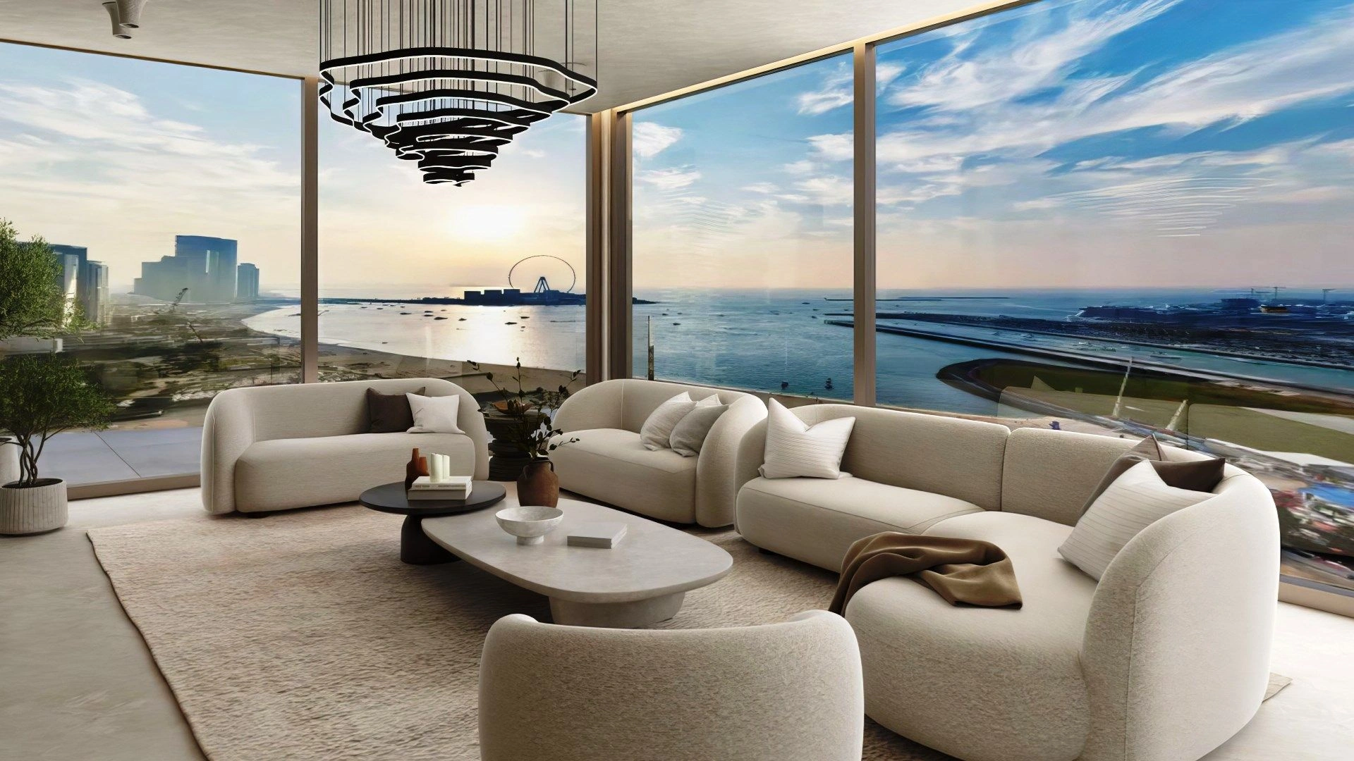 Elite residential complex on the shores of the Arabian Gulf