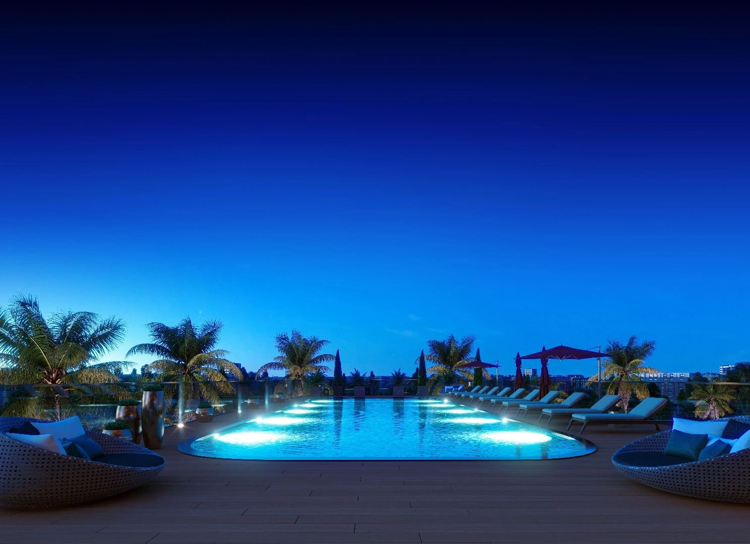 Elite residential complex with sea views in Izmir