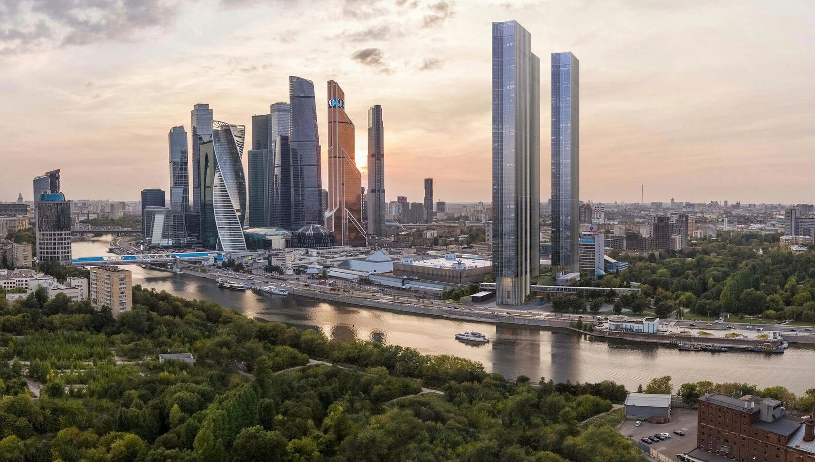 Premium class complex in Presnensky district of Moscow