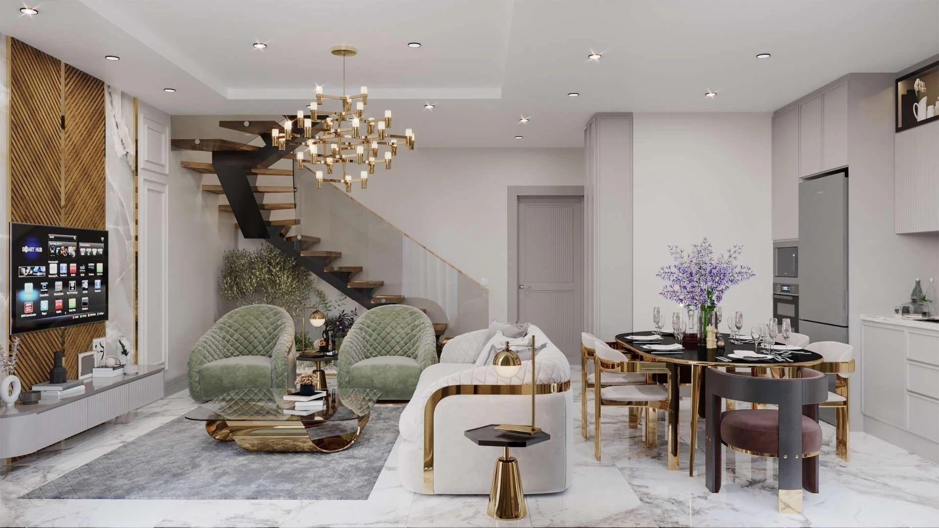 مجمع فاخر في منطقة متميزة في ألانيا تركيا