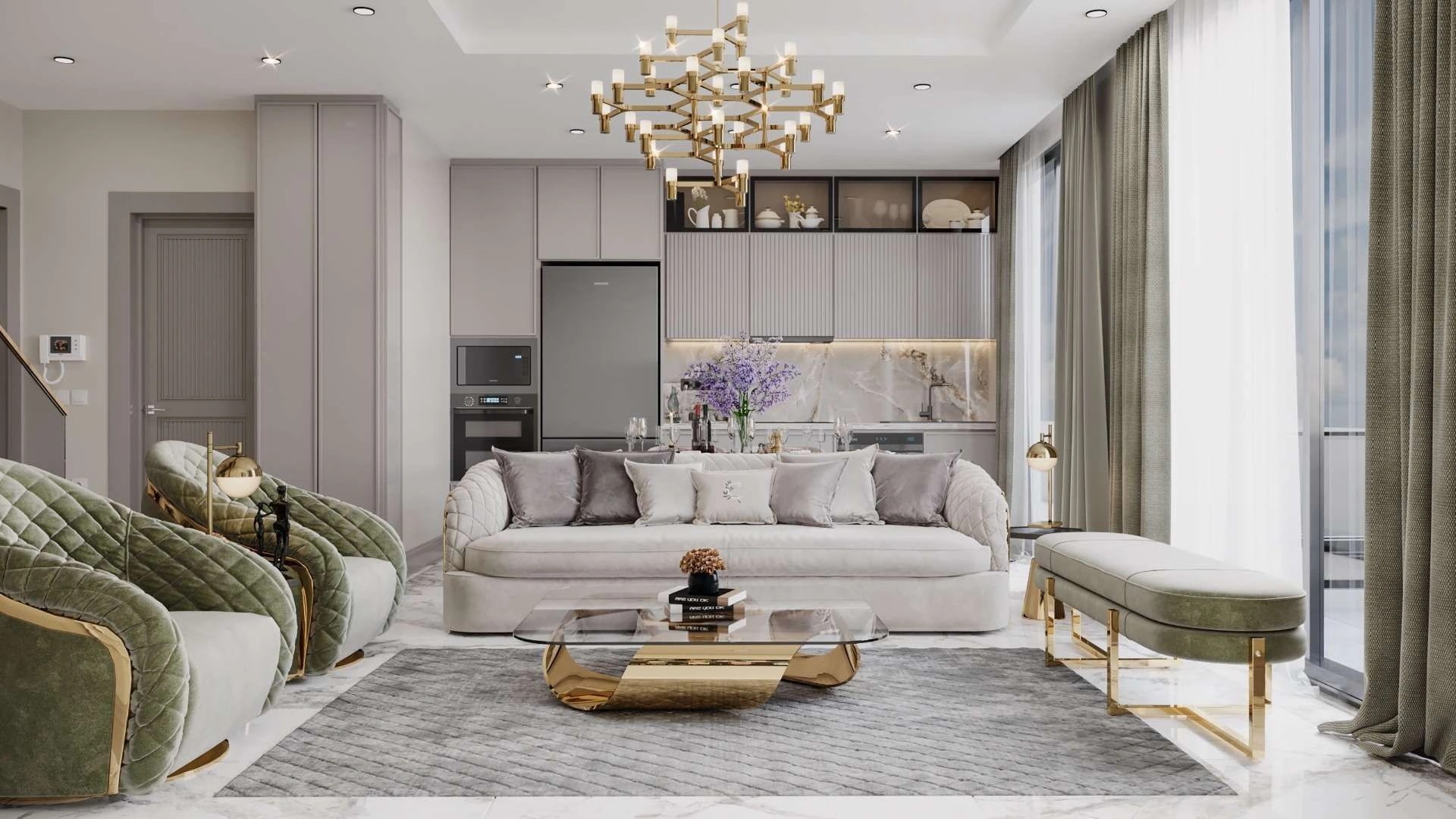 مجمع فاخر في منطقة متميزة في ألانيا تركيا