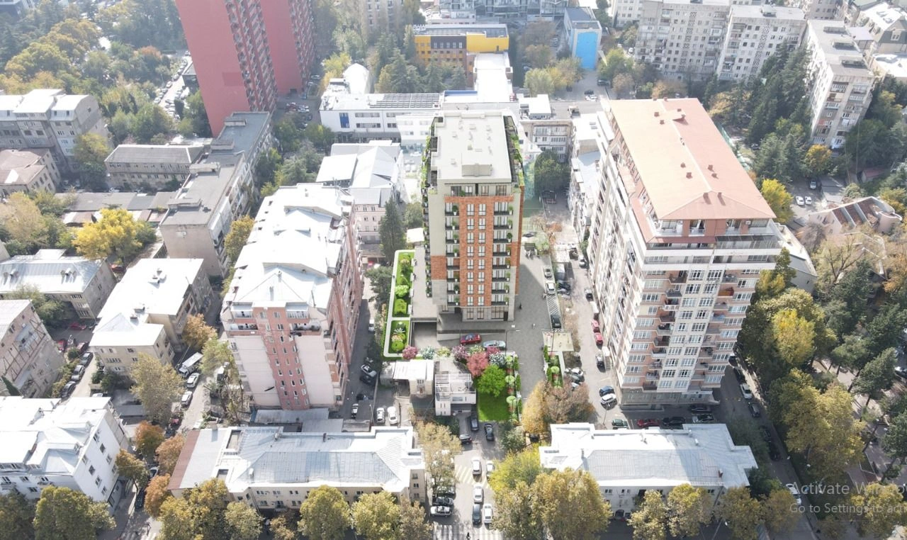 Modern residential complex in Saburtalo district, Tbilisi