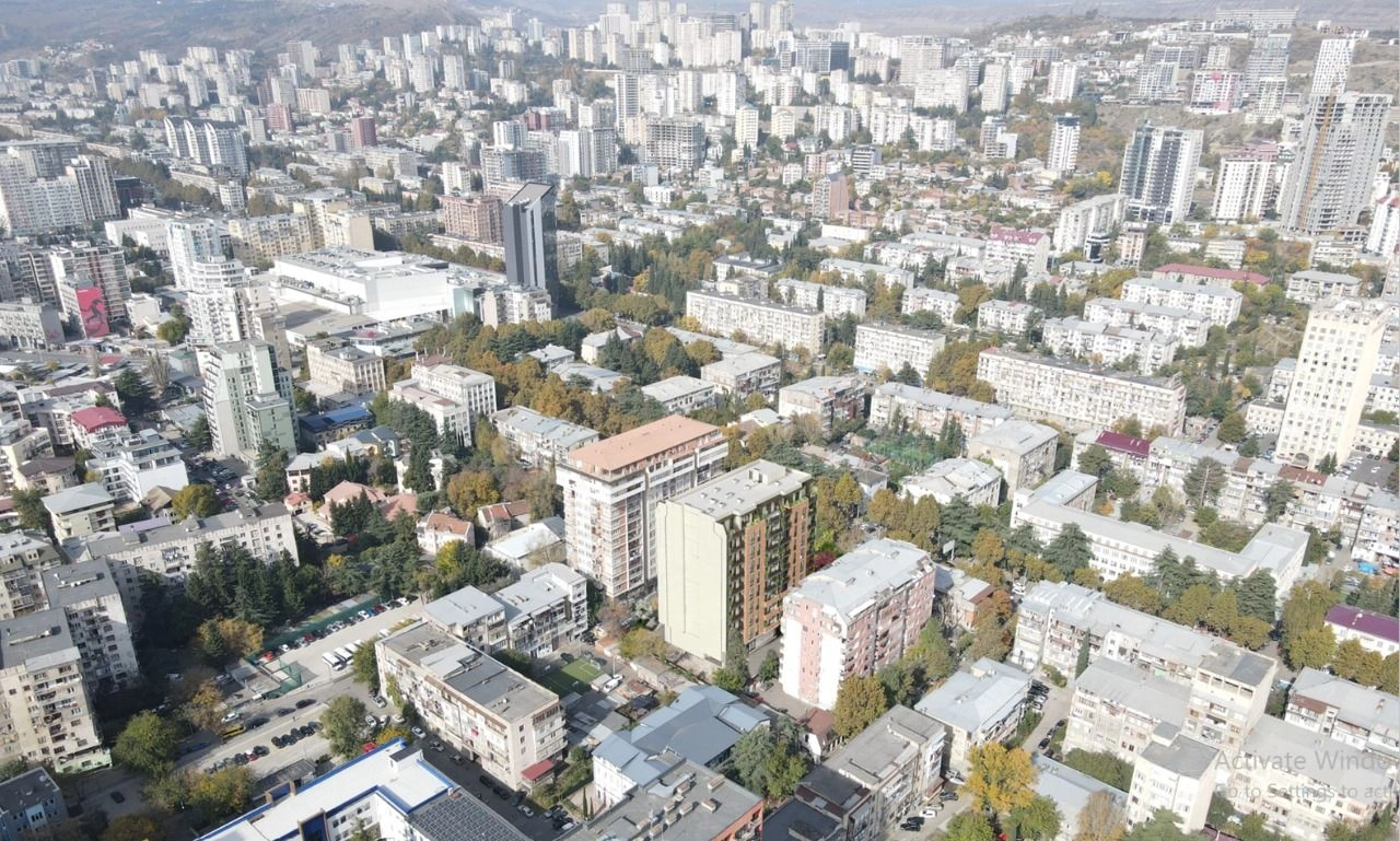 Modern residential complex in Saburtalo district, Tbilisi