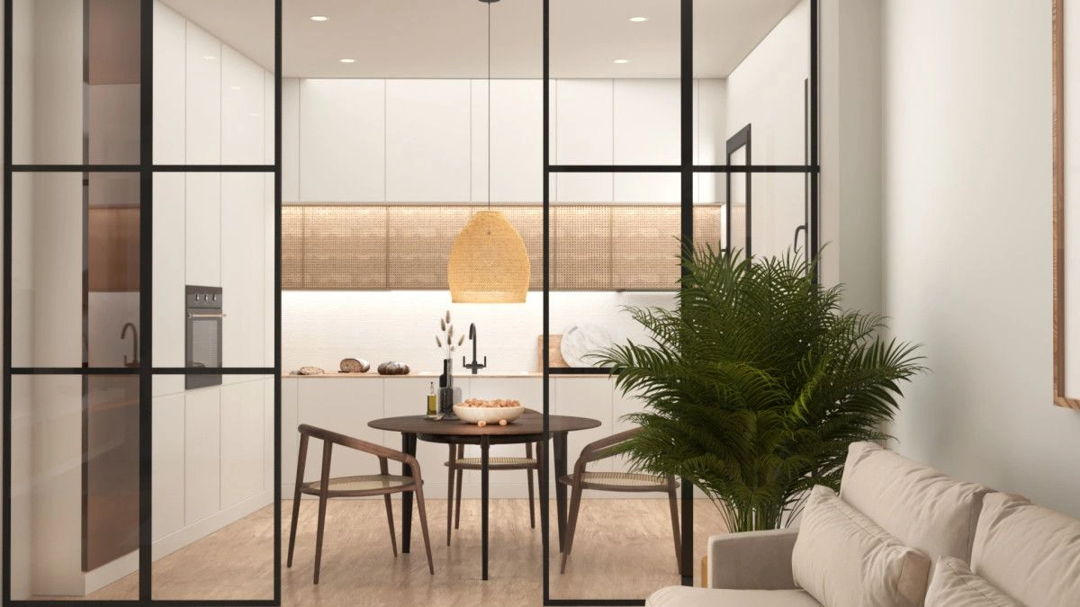 Luxurious residential complex offers apartments in a cozy green area of Tbilisi