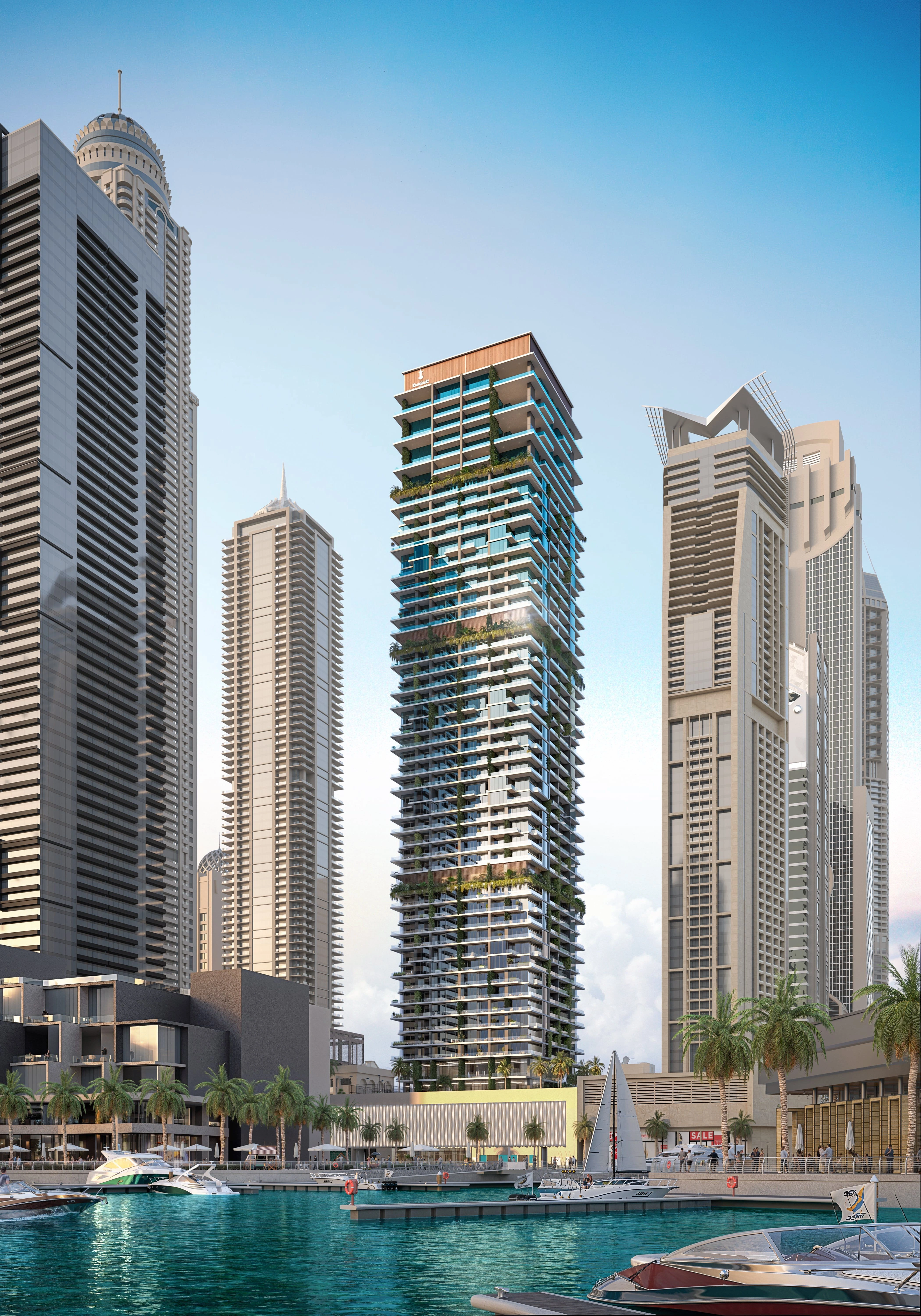 Complex in heart of Dubai's coastal area, UAE