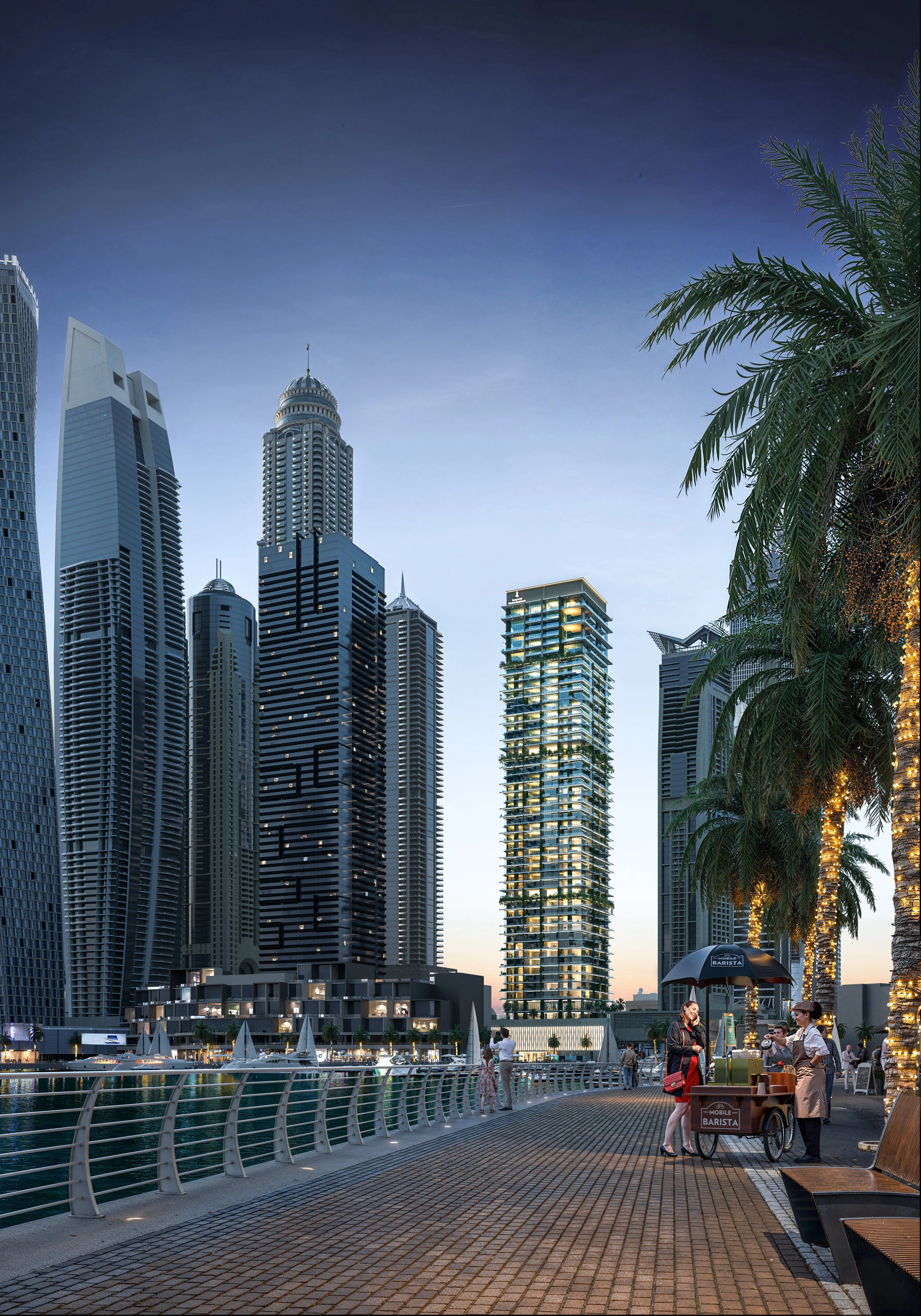 Complex in heart of Dubai's coastal area, UAE
