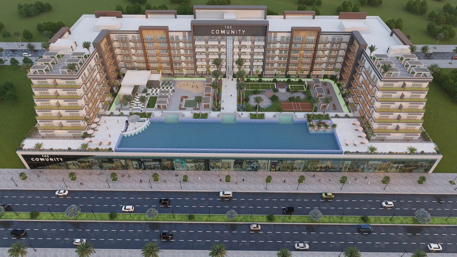 Appartements d'investissement à 9 % par an au centre de la région, Dubaï, Émirats Arabes Unis