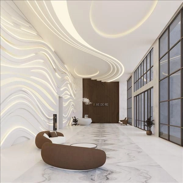 مجمع من الدرجة الممتازة على ضفاف بحيرة خلابة في دبي