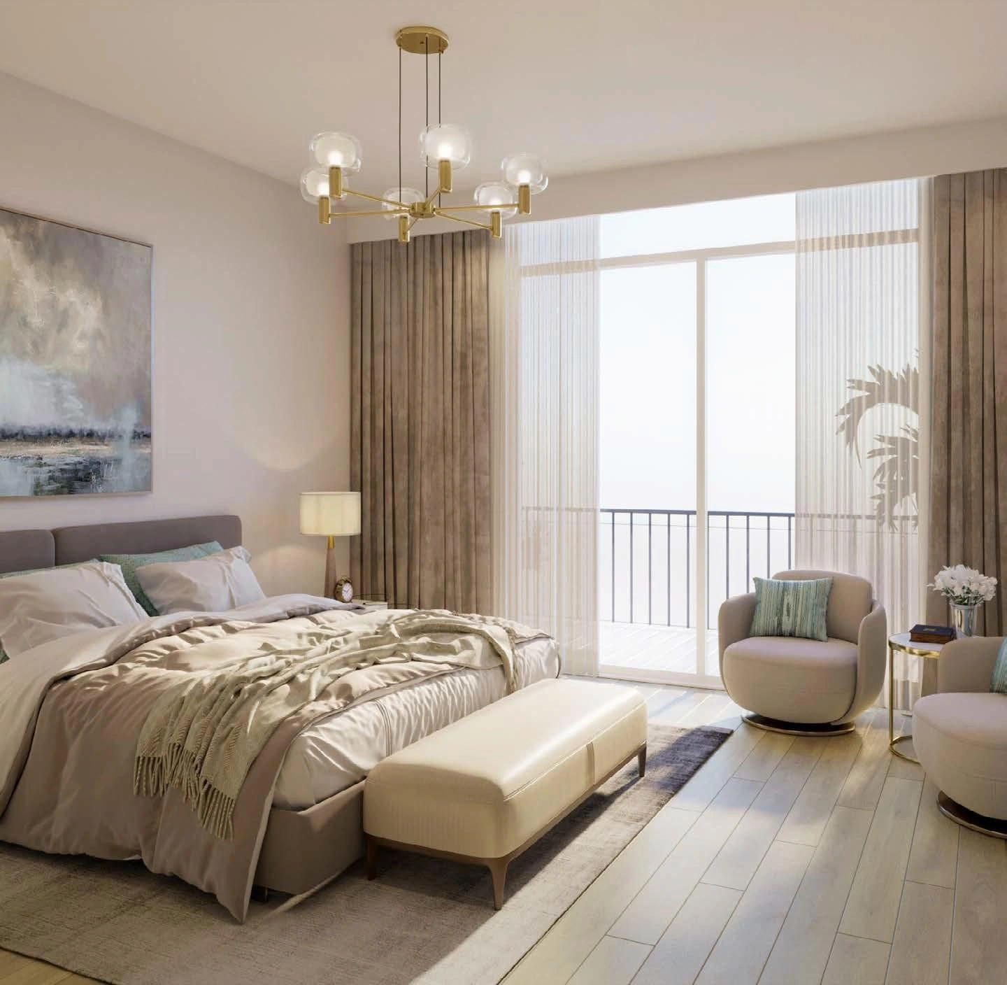 إقامة جديدة مع مسابح وموقف سيارات تحت الأرض في دبي