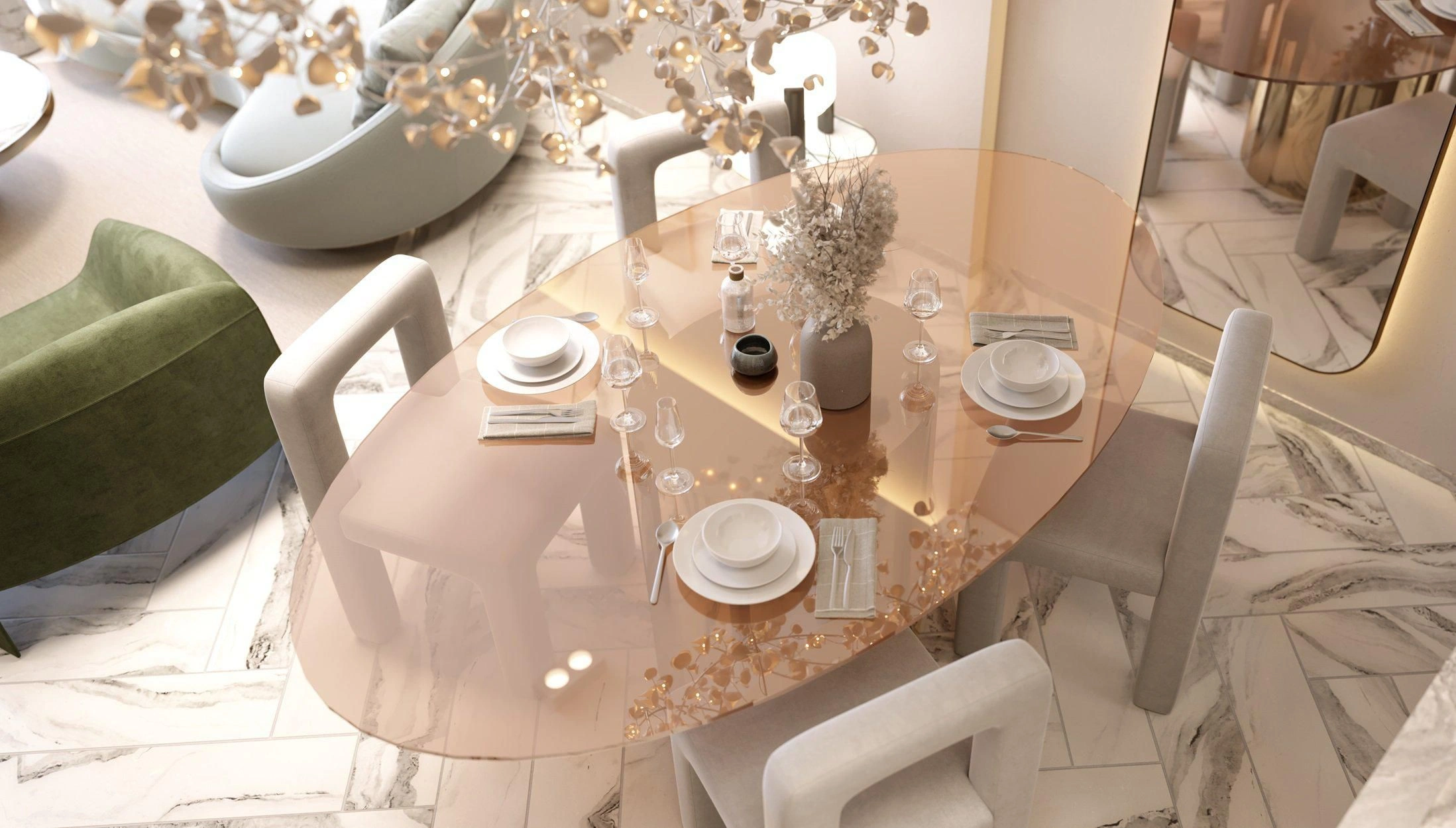 Residência premium de alto padrão com clube de saúde em Dubai