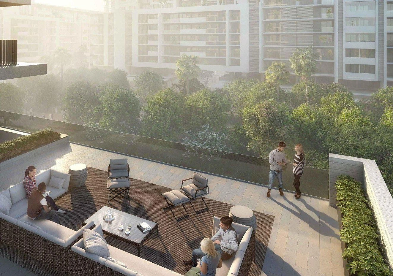 Exclusive complex of two 12-storey buildings in Dubai