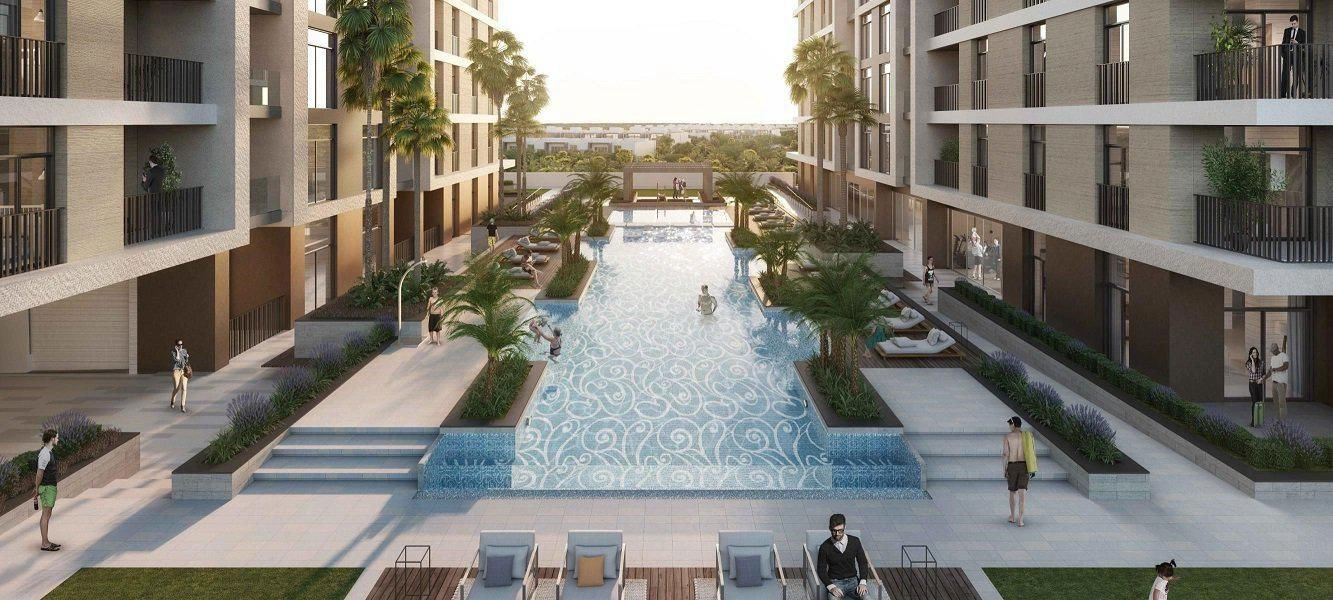 Exclusive complex of two 12-storey buildings in Dubai