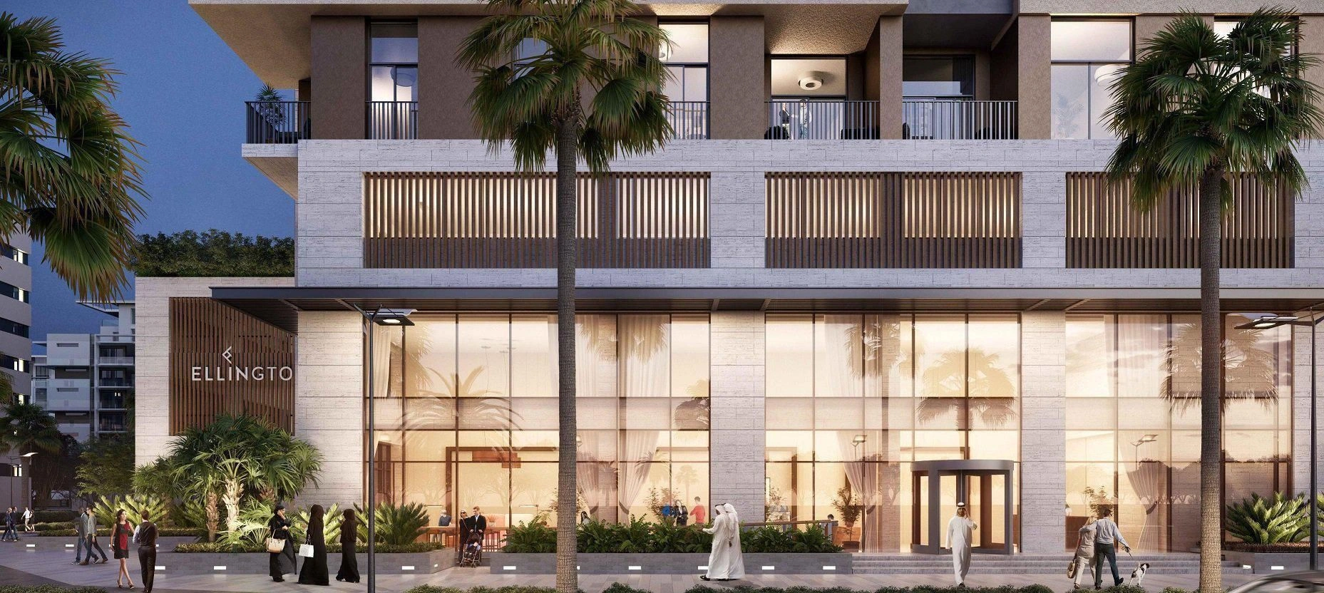 Exclusive complex of two 12-storey buildings in Dubai