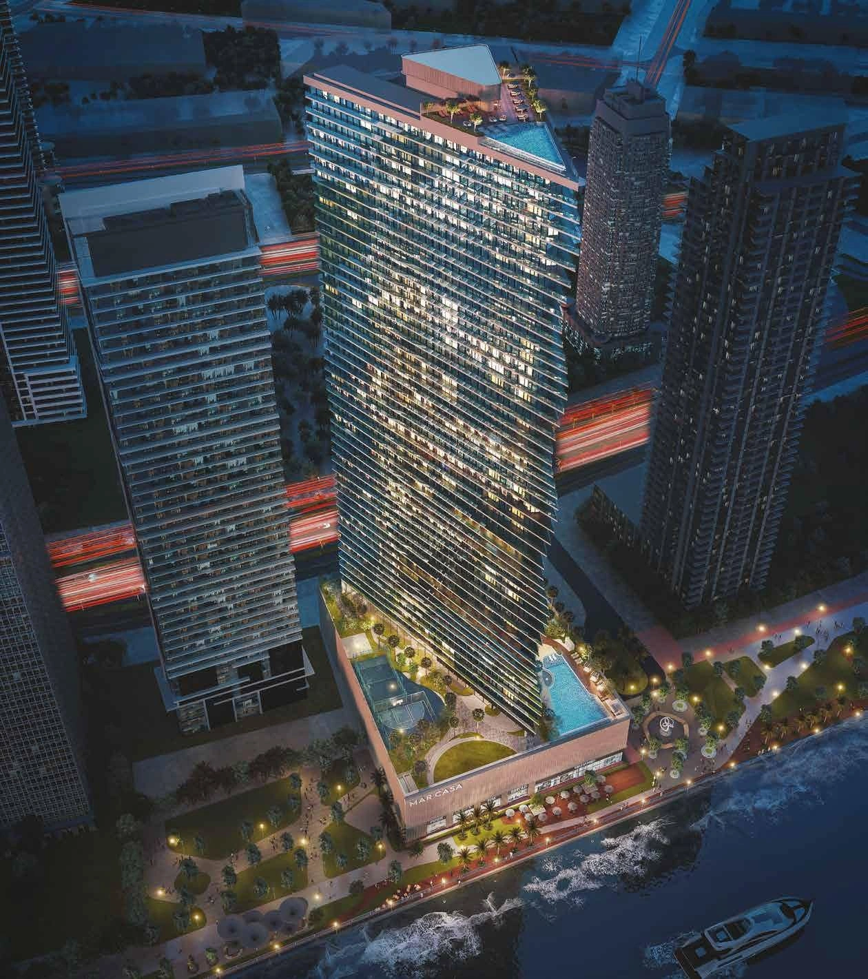 Luxury Residential Complex with Two Infinity Pools in Dubai