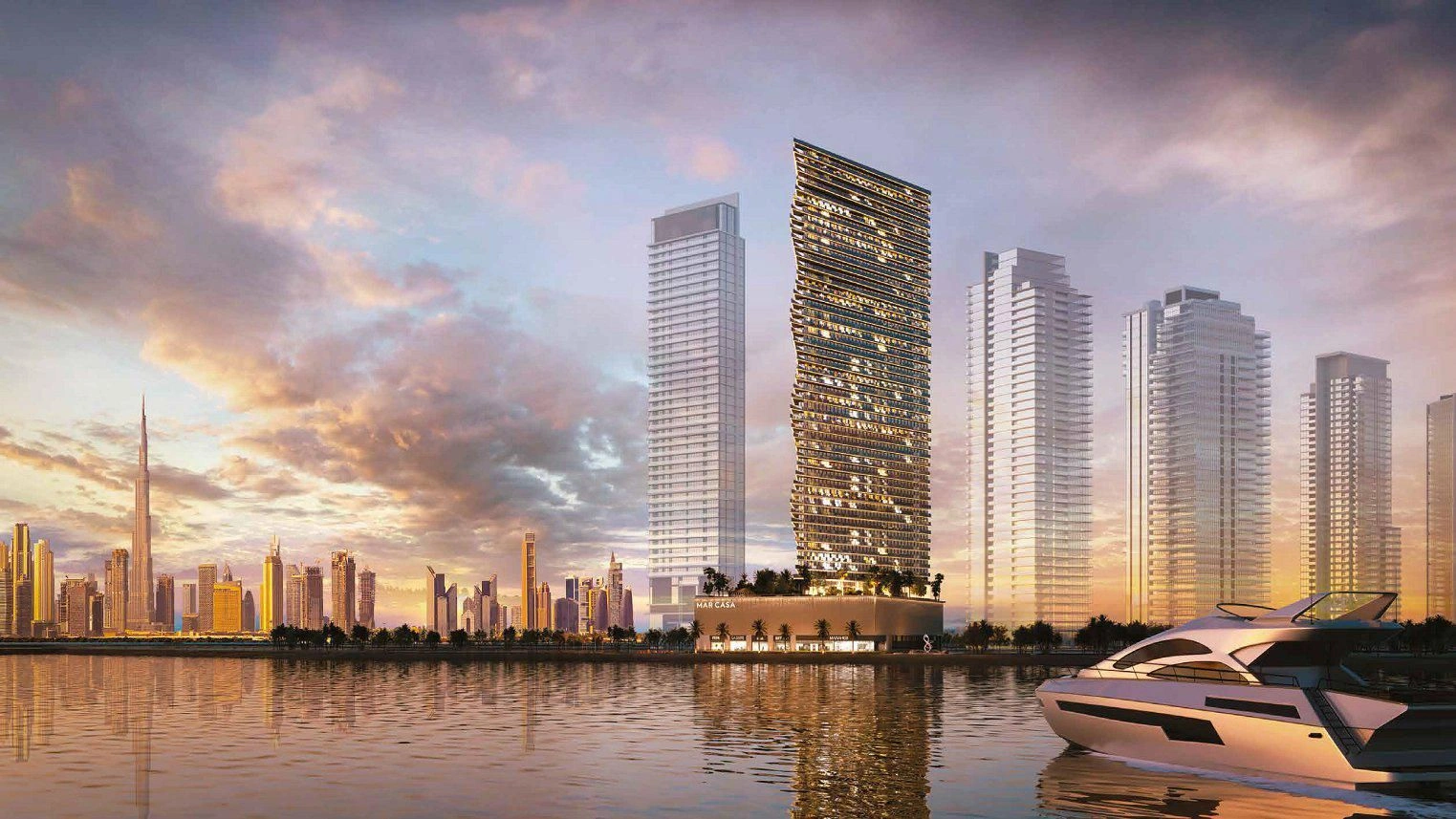 Luxury Residential Complex with Two Infinity Pools in Dubai