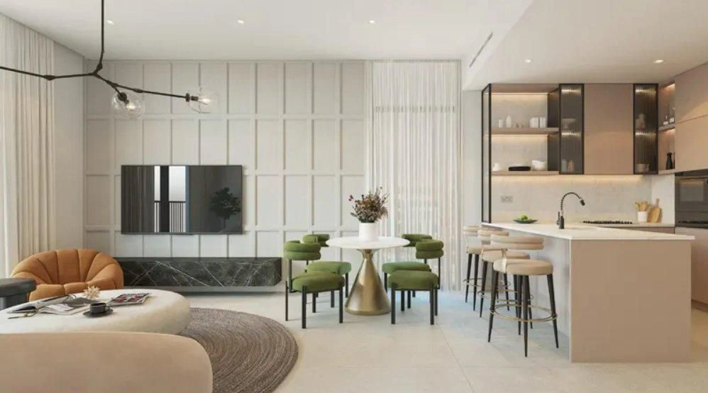 New apartments in a residential complex with a wide range of services, Dubai