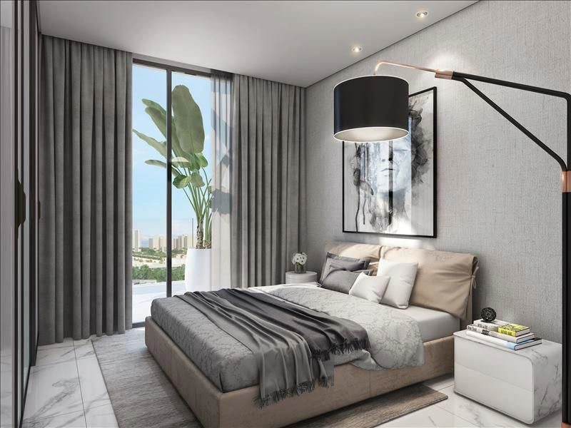 مجمع سكني رائع مع مسبح ومطاعم في مركز دبي