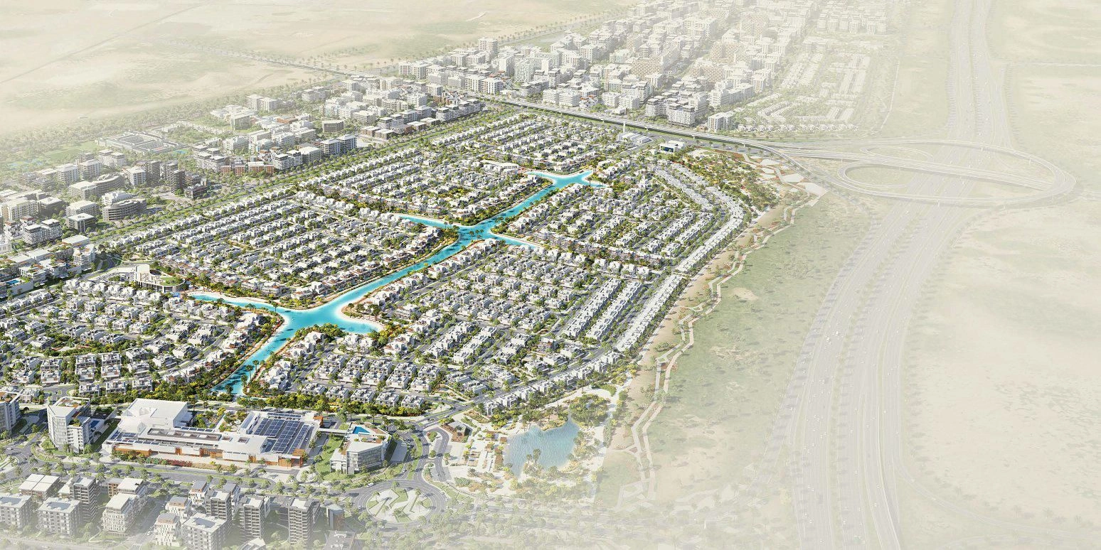 Luxury Villa Complex with Lagoons, Beaches and Shopping Mall in Dubai