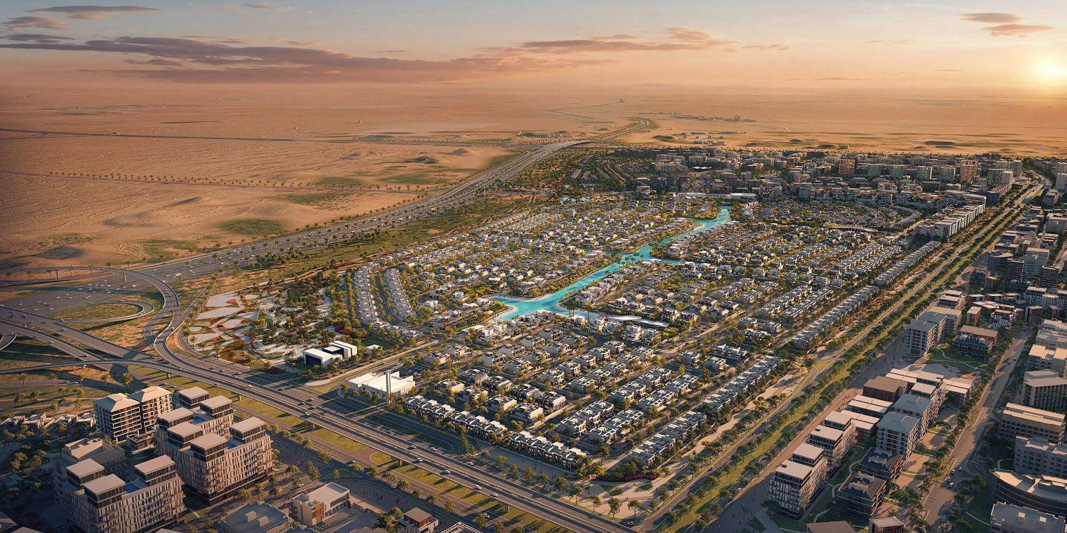 Luxury Villa Complex with Lagoons, Beaches and Shopping Mall in Dubai