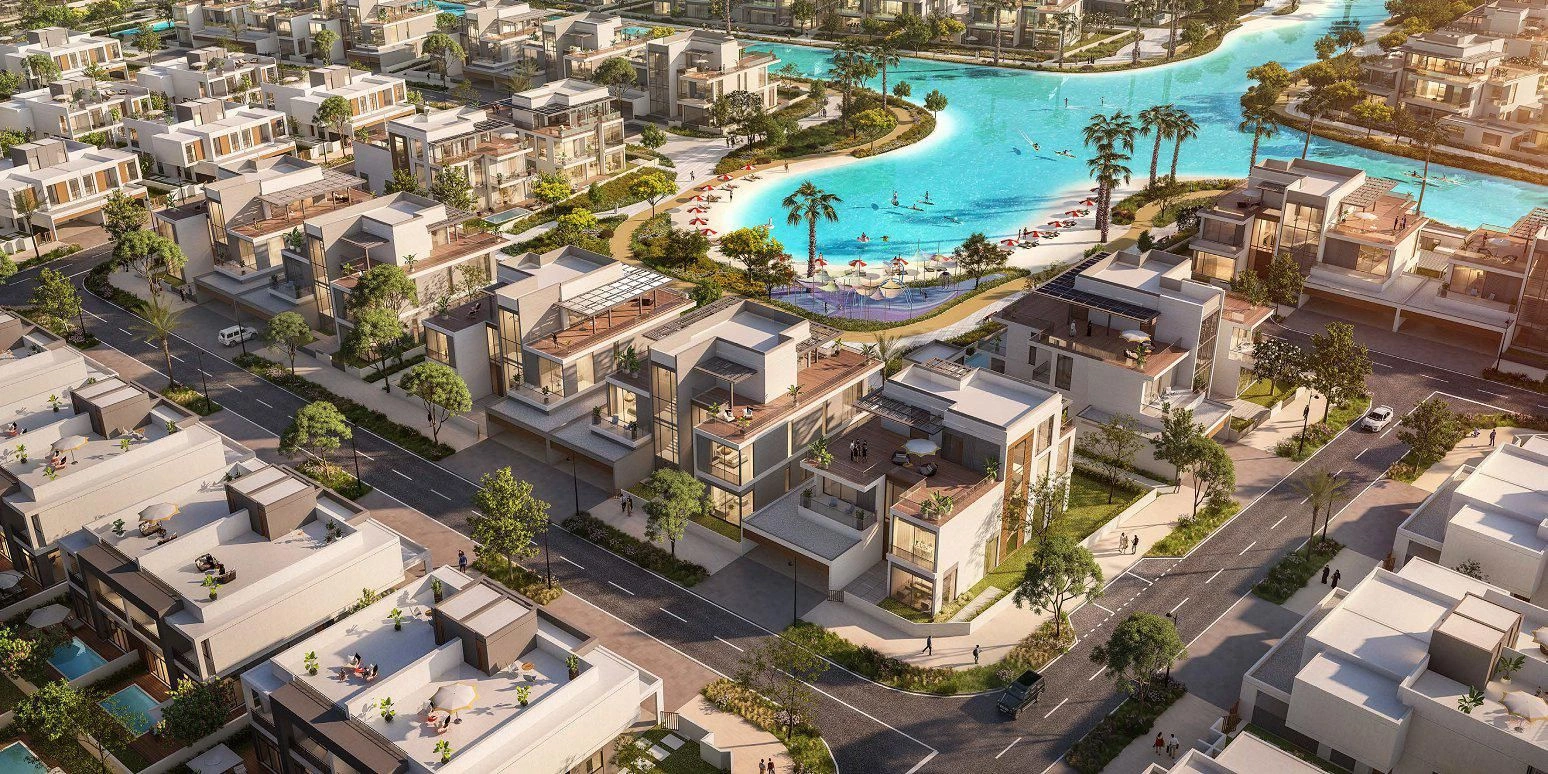 Luxury Villa Complex with Lagoons, Beaches and Shopping Mall in Dubai