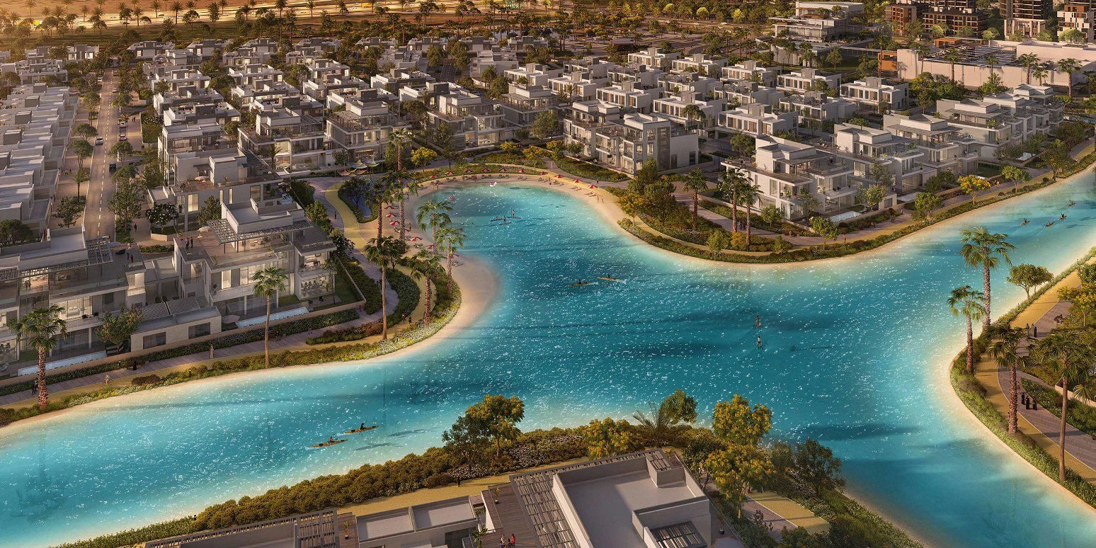 Luxury Villa Complex with Lagoons, Beaches and Shopping Mall in Dubai