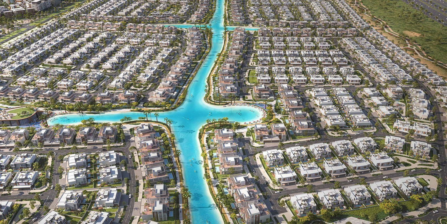 Luxury Villa Complex with Lagoons, Beaches and Shopping Mall in Dubai