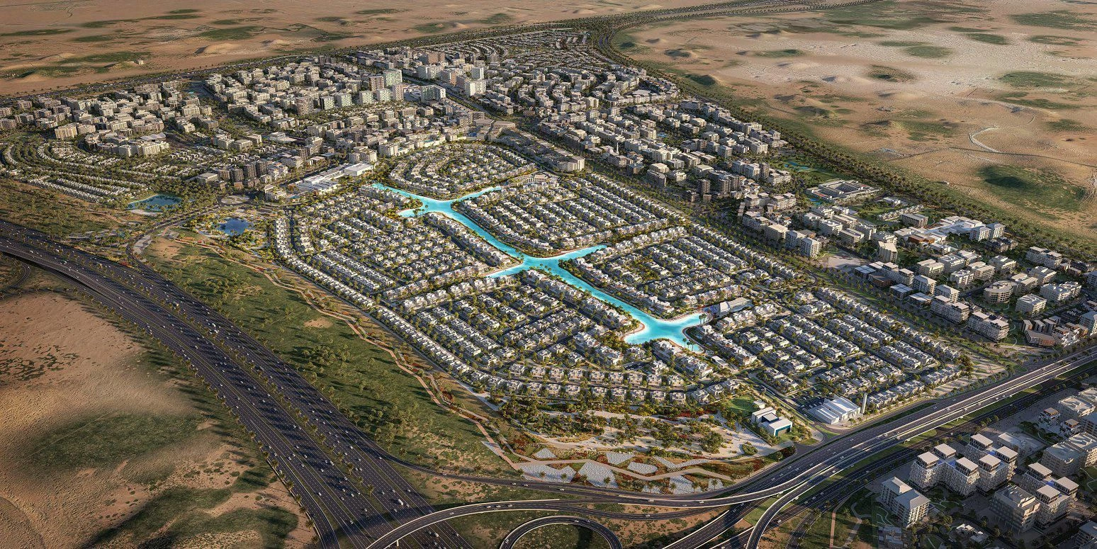 Luxury Villa Complex with Lagoons, Beaches and Shopping Mall in Dubai