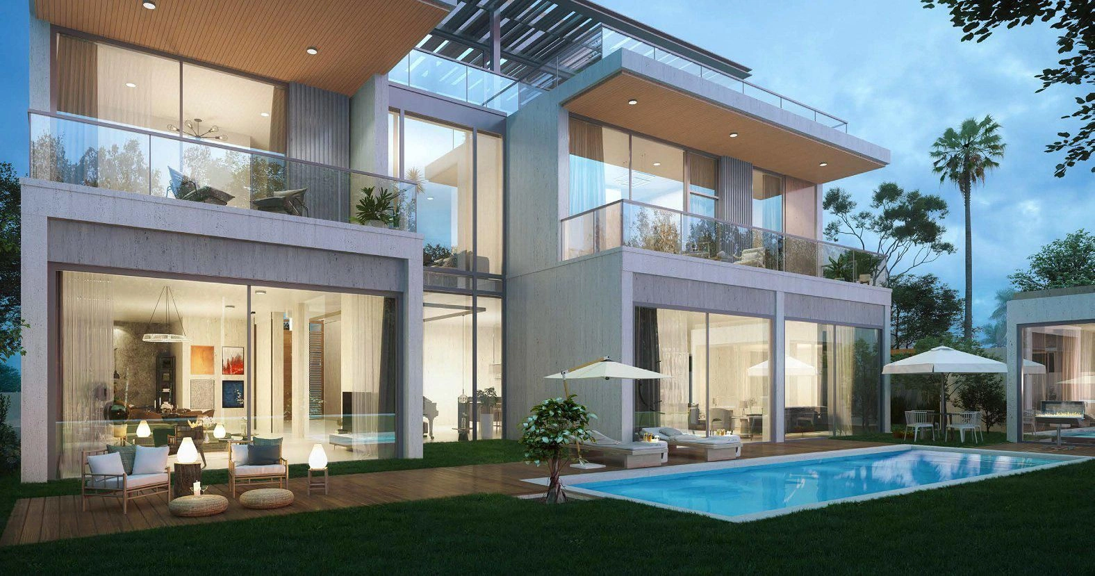 Luxury Villa Complex with Lagoons, Beaches and Shopping Mall in Dubai