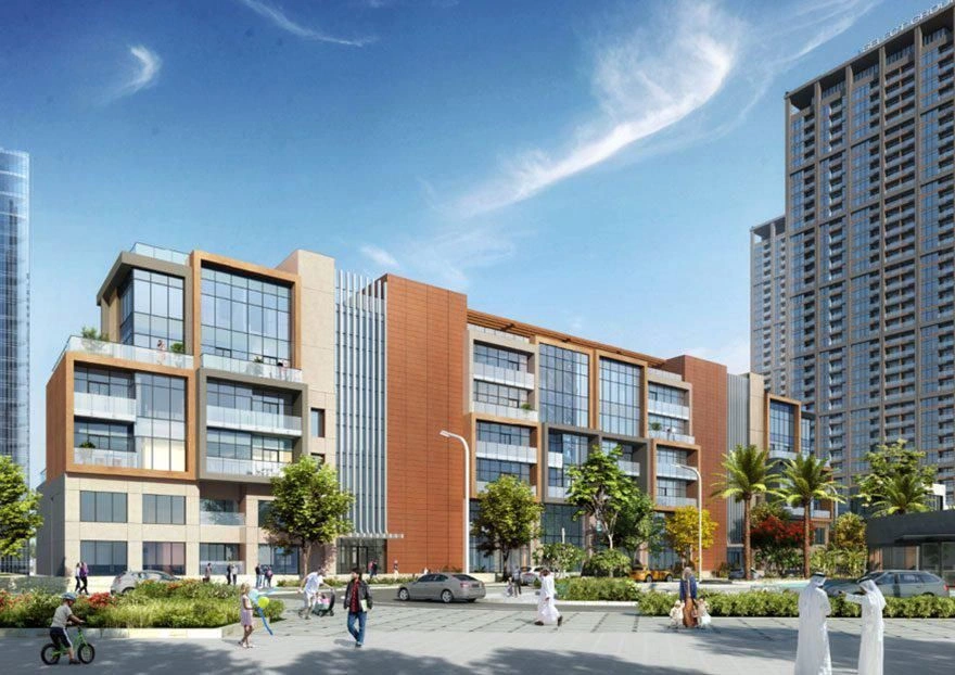 Luxury residential complex in Dubai's business district