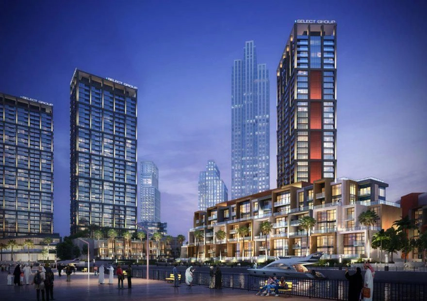 Luxury residential complex in Dubai's business district