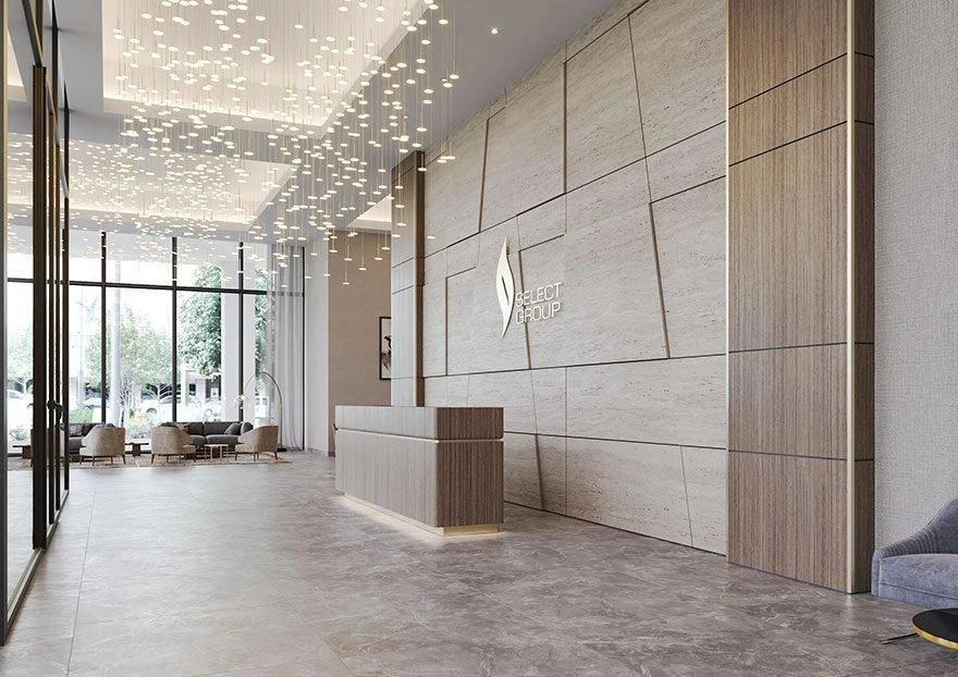 Luxury residential complex in Dubai's business district