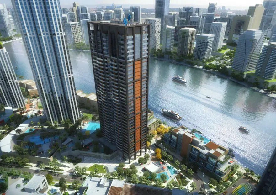 Luxury residential complex in Dubai's business district