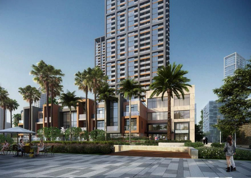 Luxury residential complex in Dubai's business district
