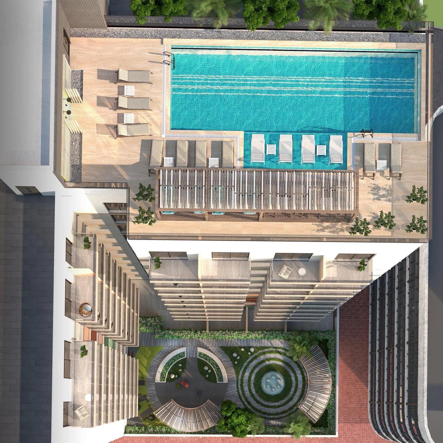 Complejo residencial cerca de Marina y lugares emblemáticos en Dubái