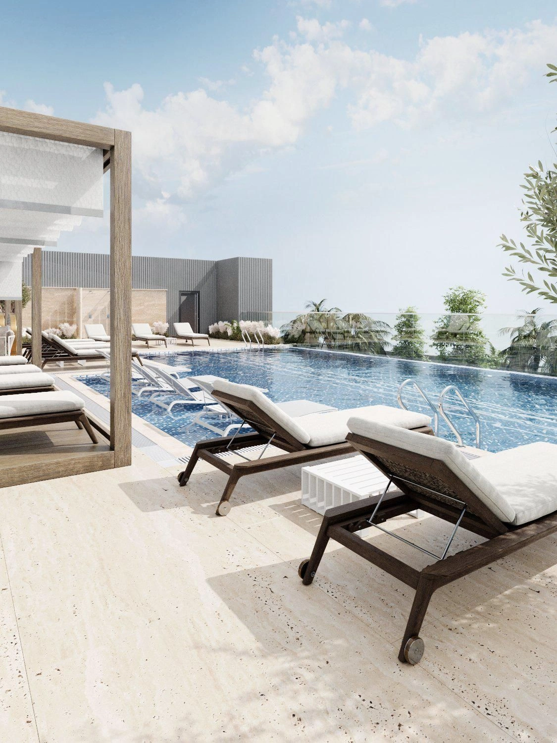 Complejo residencial cerca de Marina y lugares emblemáticos en Dubái