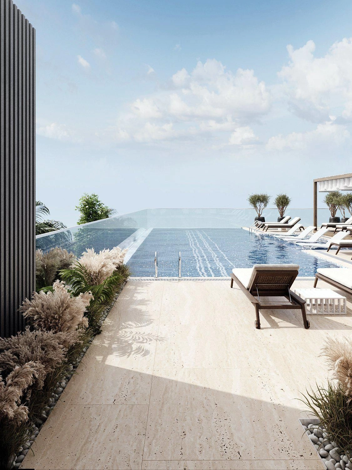 Complejo residencial cerca de Marina y lugares emblemáticos en Dubái