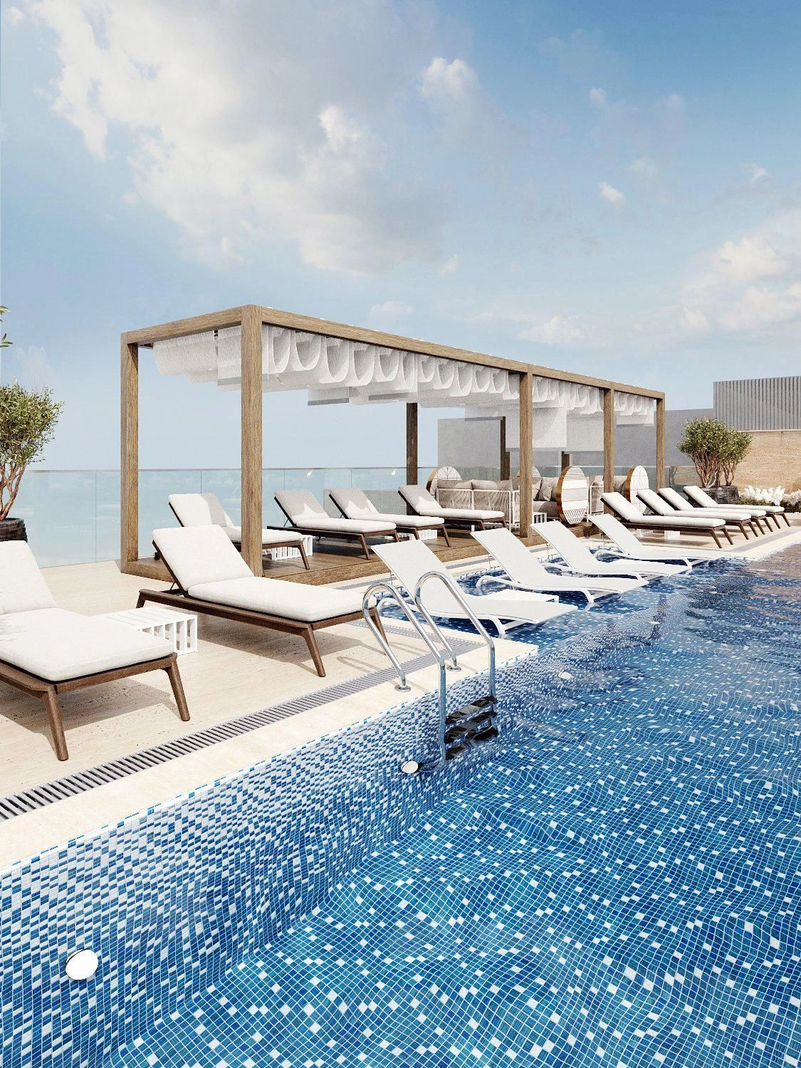 Complejo residencial cerca de Marina y lugares emblemáticos en Dubái