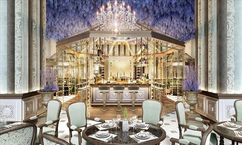 Luxuriöser Wohnkomplex mit Hotel am Meer in Dubai