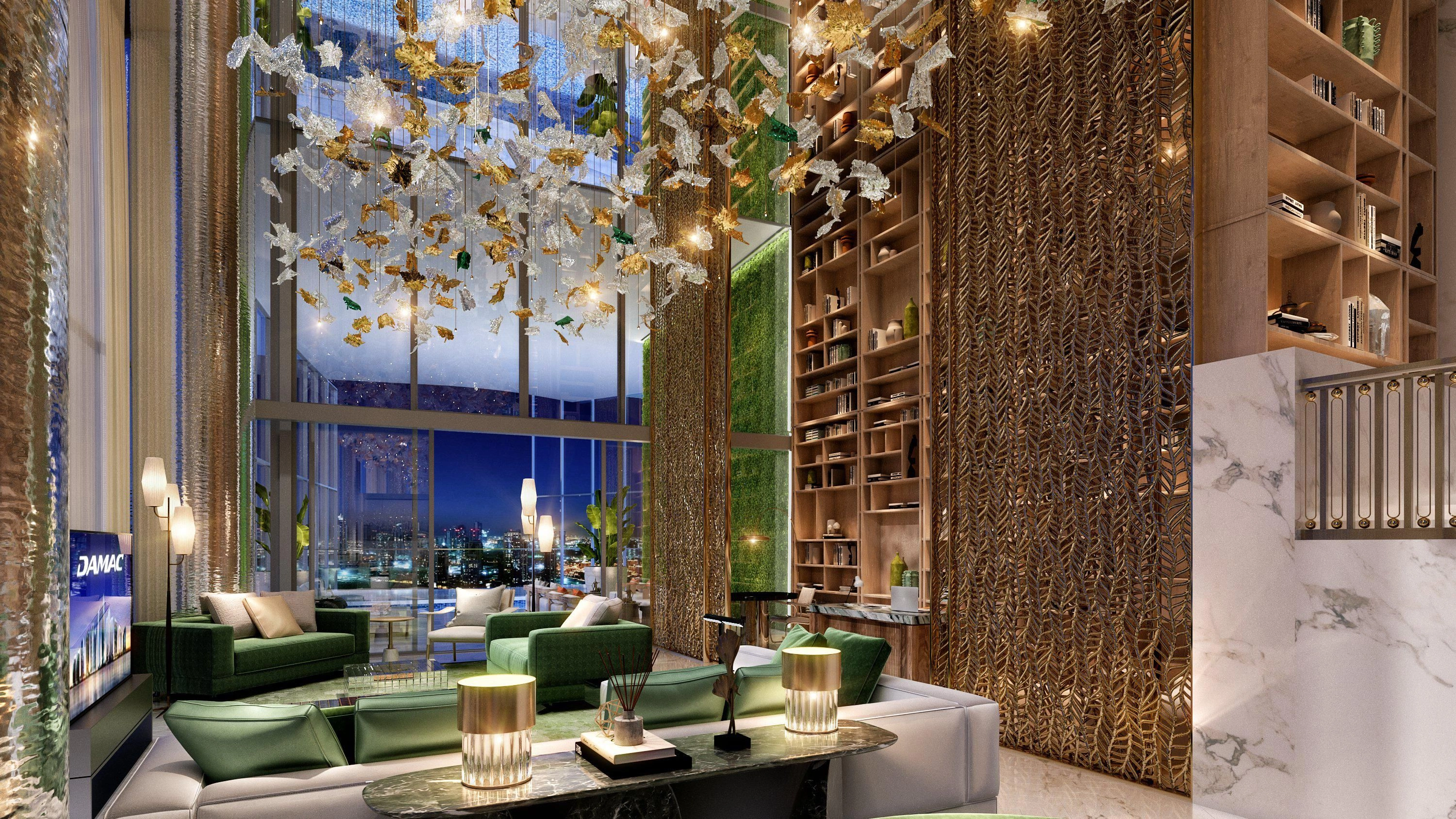 Excepcional complejo residencial rodeado de plantas tropicales y acabados de diseño en Dubái