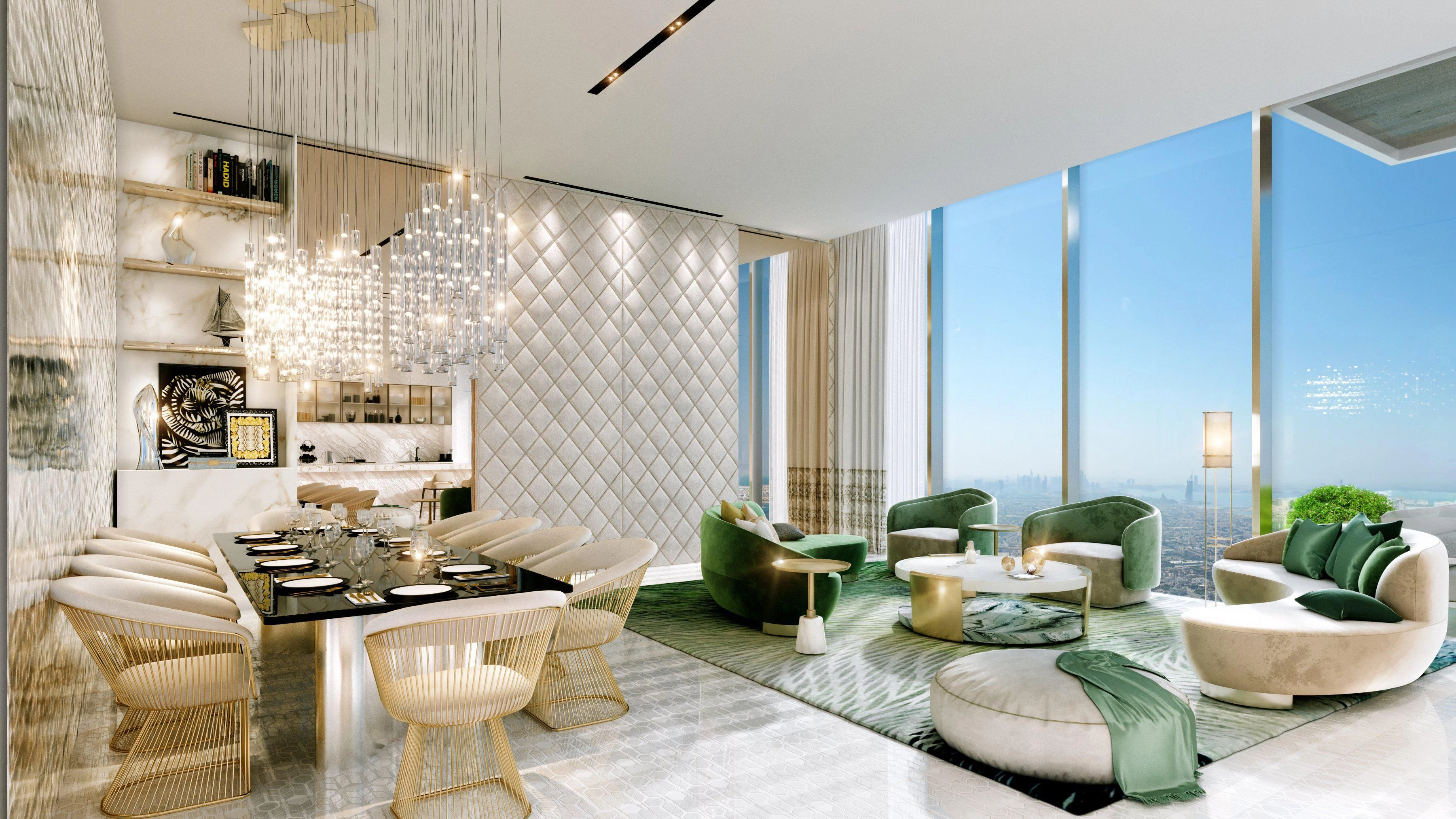 Excepcional complejo residencial rodeado de plantas tropicales y acabados de diseño en Dubái