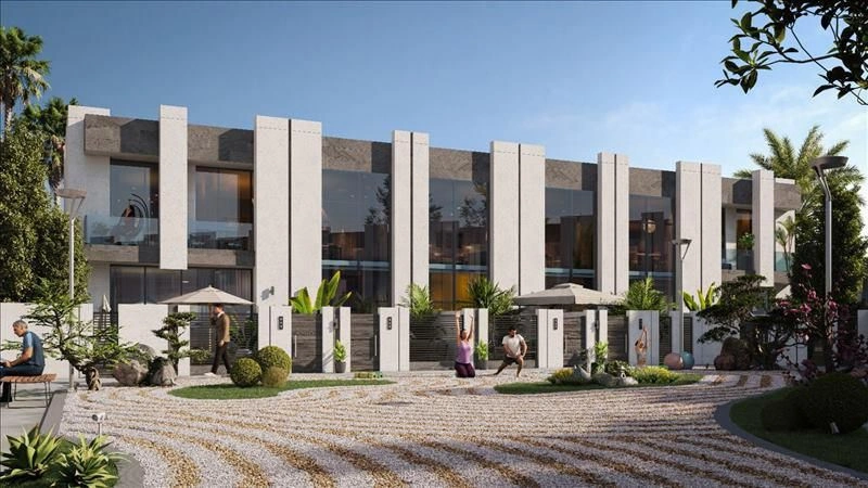 Luxury Townhouse Complex with Pools and Green Areas in Dubai