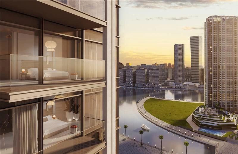 Magnífico complexo residencial com vistas panorâmicas do Business Bay em Dubai