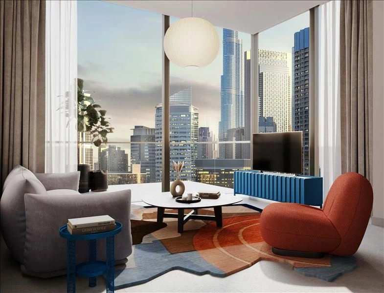 Magnífico complexo residencial com vistas panorâmicas do Business Bay em Dubai