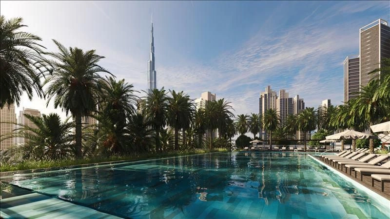 Magnífico complexo residencial com vistas panorâmicas do Business Bay em Dubai