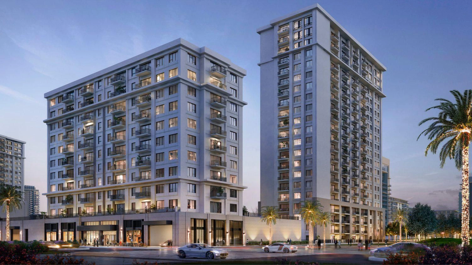 مجمع سكني فاخر مع مجموعة واسعة من الخدمات في دبي