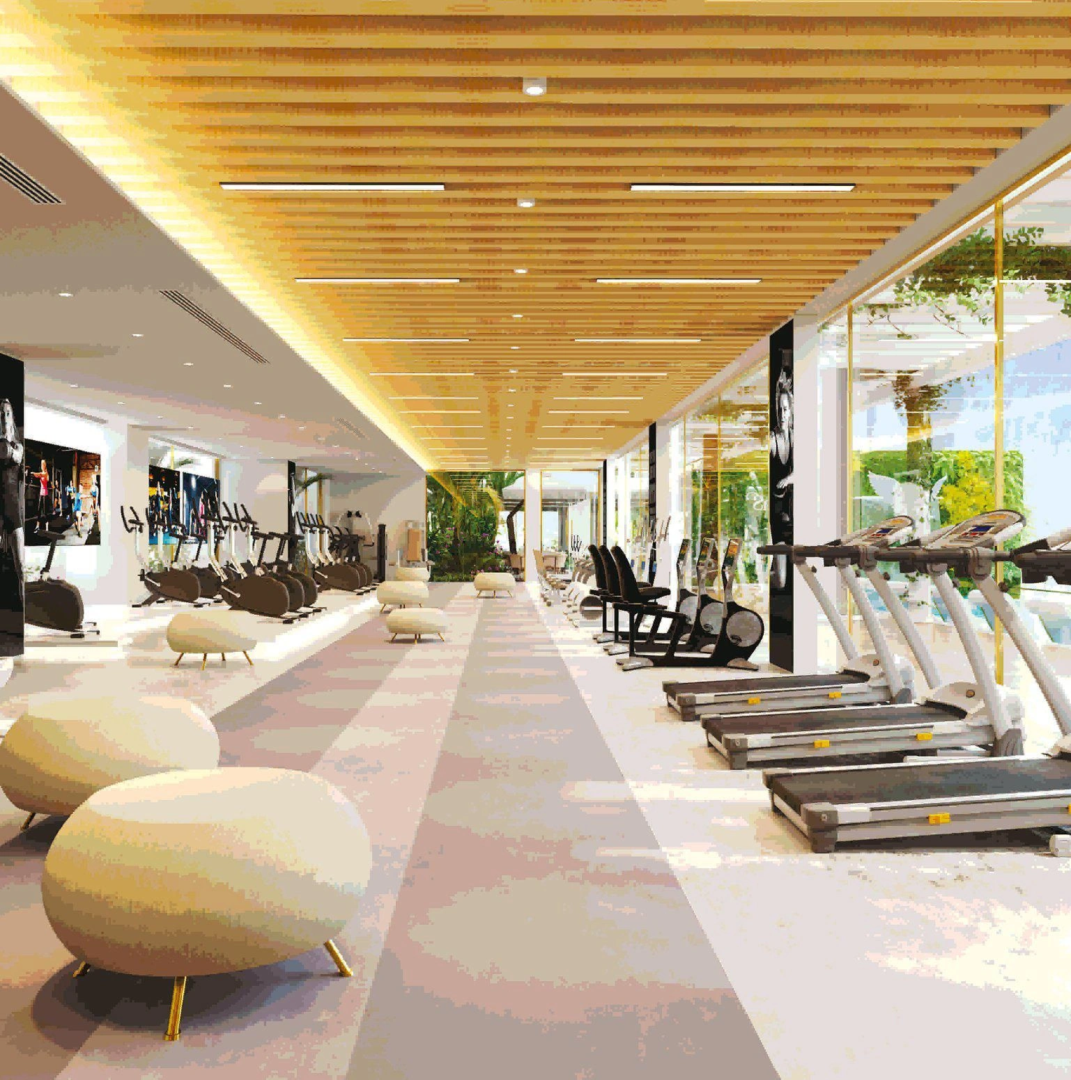 مجمع سكني حديث بالقرب من جزيرة النخلة في دبي